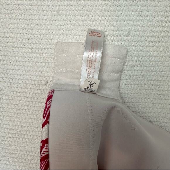 Cacique 44DDD Lightly Lined Full Coverage Invisible Backsmoother Pink Floral Bra - Picture 8 of 8